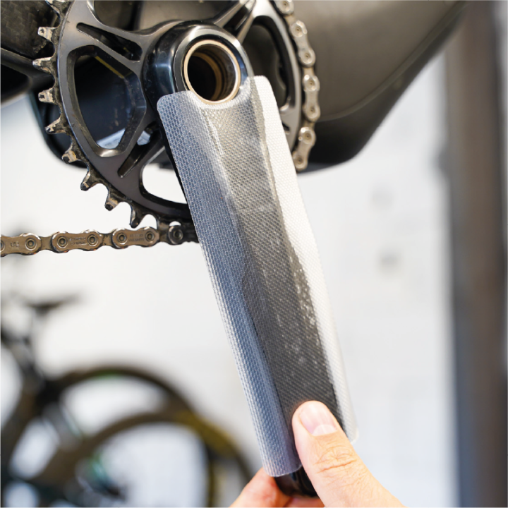 Pose kit de protecion vélo | Installation professionnelle en atelier
