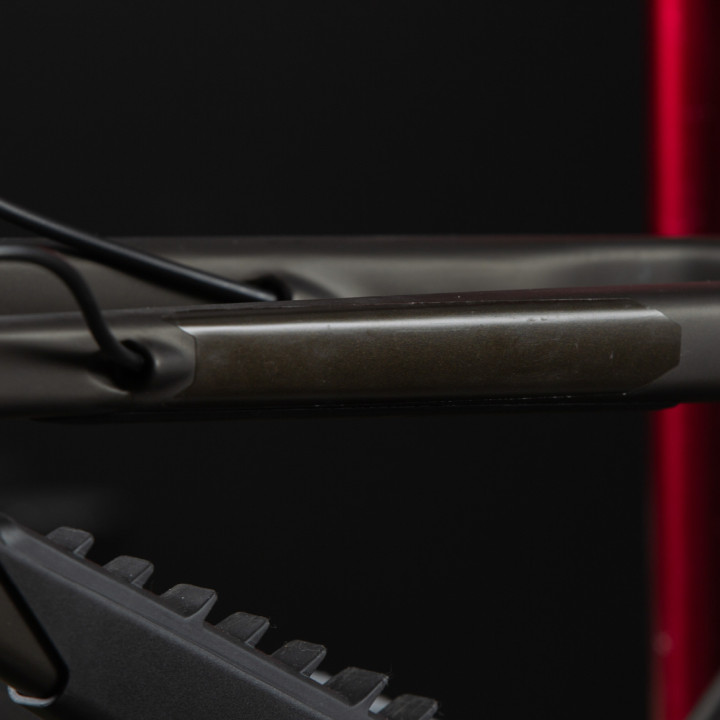 Kit de protection prédécoupé transparent pour cadre vélo : 19 pièces