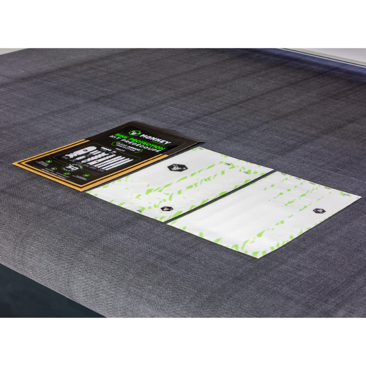 Kit de protection prédécoupé transparent pour cadre vélo : 19 pièces