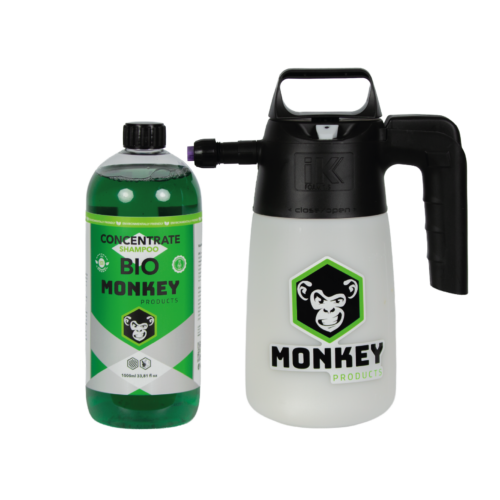monkey super foam + 1l monkey concentrat shampoo