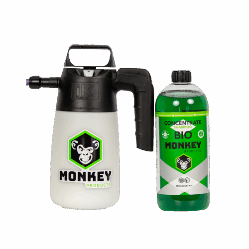 monkey super foam + 1l monkey concentrat shampoo