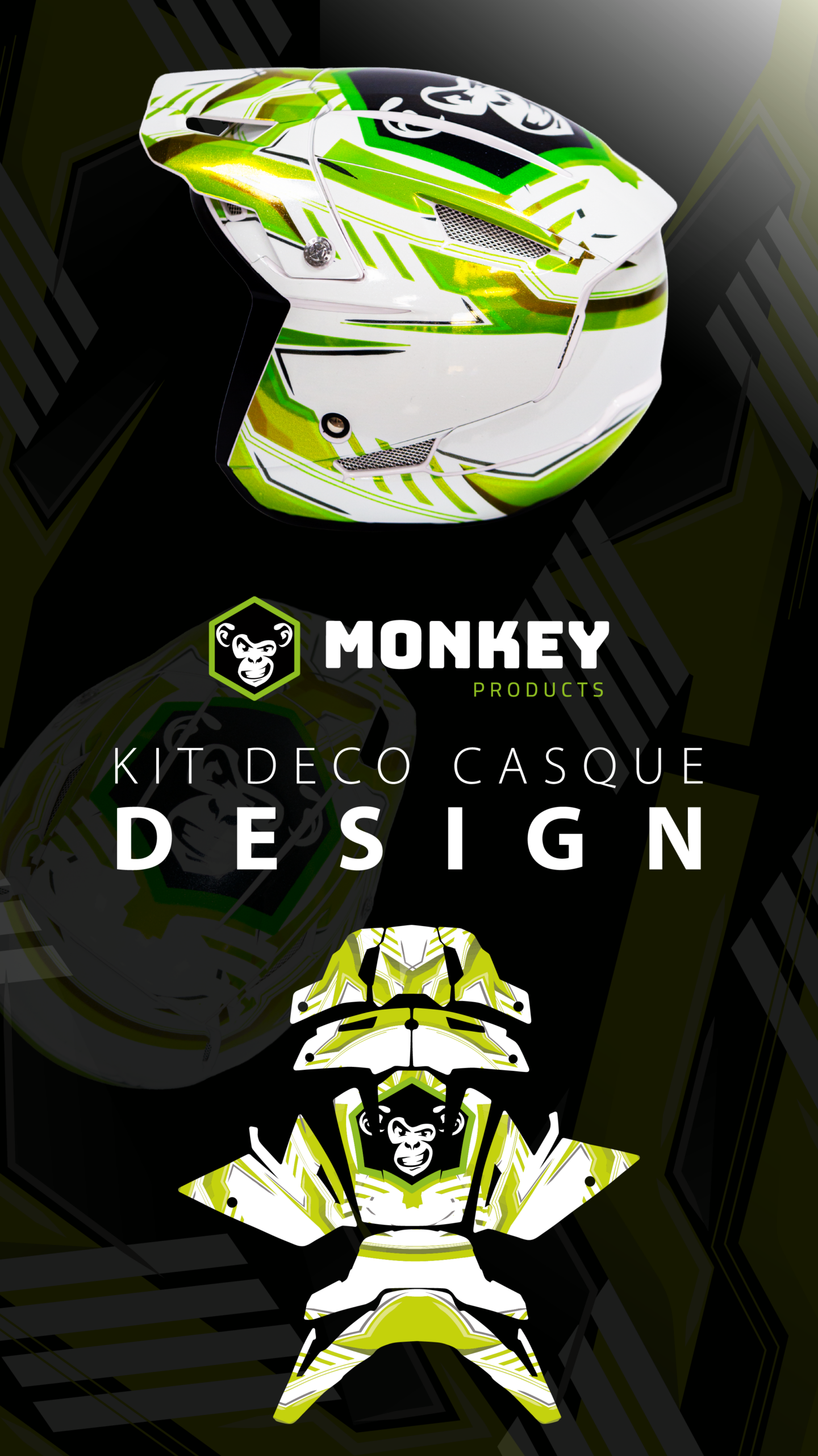 slider tel trial casque